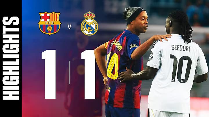Real Madrid v Barcelona