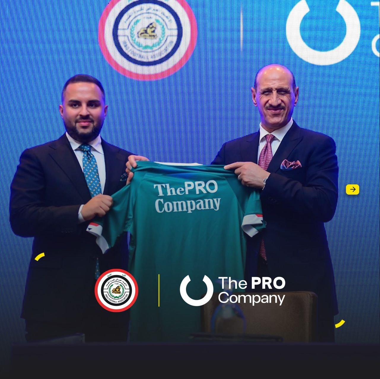Case study image for Elevating Iraqi Football: The PRO Company’s Commercial Transformation of the Iraq FA